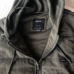 rvca logan puffer jacket